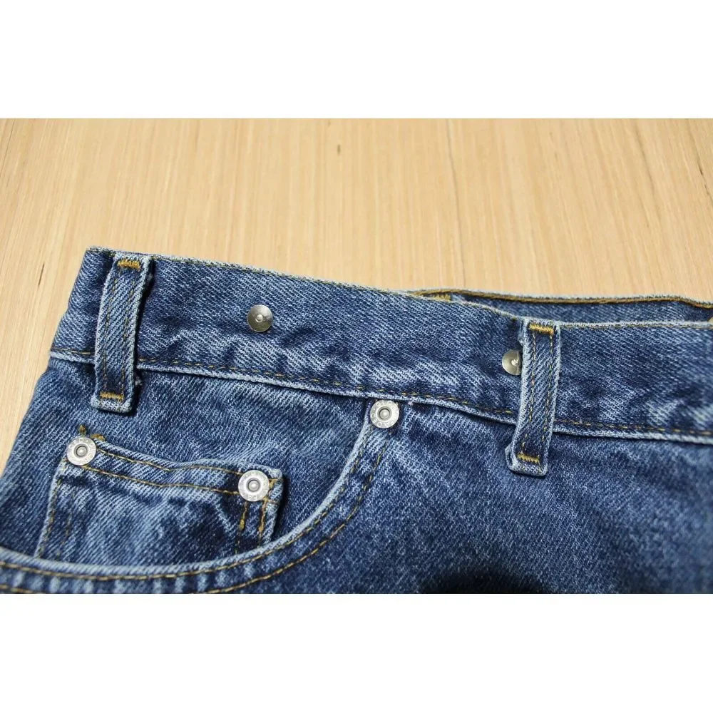 Vintage Faded Glory Men's 48x30 Relaxed Fit Straight Leg Denim Jeans Y2K‎ Baggy
